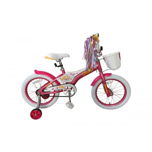 Велосипед Stark'19 Tanuki 16 Girl розовый-белый
