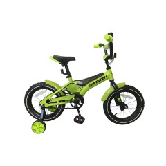 Велосипед Stark'19 Tanuki 14 Boy зелёный-чёрный, , 8 280 р., H000013672, STARK, Детские