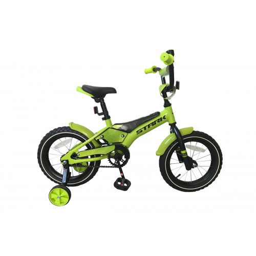 Велосипед Stark'19 Tanuki 14 Boy зелёный-чёрный