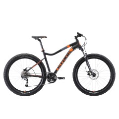 Велосипед Stark'19 Tactic 27.5 + HD чёрный-оранжевый 17", , 39 600 р., H000013766, STARK, Горные