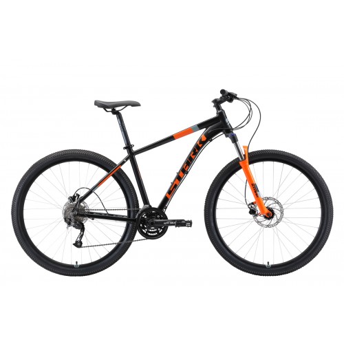 Велосипед Stark'19 Router 29.4 HD чёрный-оранжевый-серый 20"