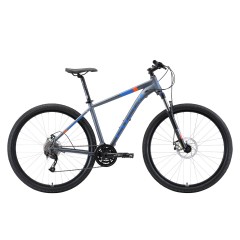 Велосипед Stark'19 Router 29.4 D серый-голубой-оранжевый 20", , 32 450 р., H000013779, STARK, Горные