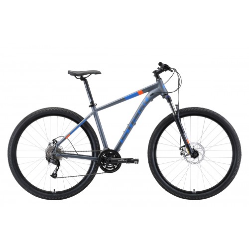 Велосипед Stark'19 Router 29.4 D серый-голубой-оранжевый 20"