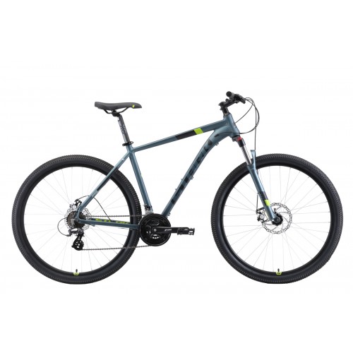 Велосипед Stark'19 Router 29.3 D серый-чёрный-зелёный 20"