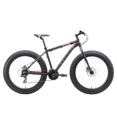 Велосипед Stark'19 Fat 26.2 D чёрный-оранжевый-серый 20", , 26 950 р., H000013799, STARK, Город/Туризм