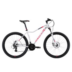 Велосипед Stark'19 Viva 27.3 D белый-чёрный-розовый 16", , 28 490 р., H000013829, STARK, Велосипеды