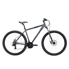 Велосипед Stark'19 Hunter 29.2 HD серый-чёрный-синий 18", , 24 990 р., H000014041, STARK, Горные