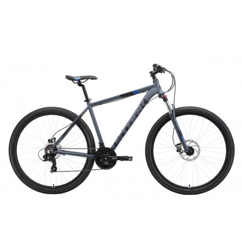 Велосипед Stark'19 Hunter 29.2 HD серый-чёрный-синий 18"