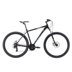 Велосипед Stark'19 Hunter 29.2 D чёрный-серый-красный 20", , 22 990 р., H000014048, STARK, Горные