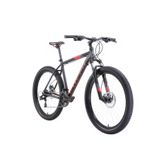 Велосипед Stark'19 Hunter 27.2+ HD чёрный-красный-серый 18", , 27 990 р., H000014050, STARK, Велосипеды
