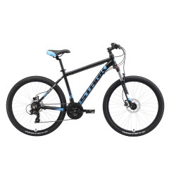 Велосипед Stark'19 Indy 26.2 HD чёрный-синий-голубой 16", , 23 640 р., H000014060, STARK, Горные
