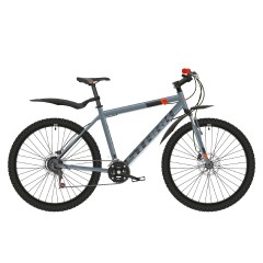 Велосипед Stark'19 Outpost 26.1 D серый-чёрный-оранжевый 16", , 15 570 р., H000014074, STARK, Горные