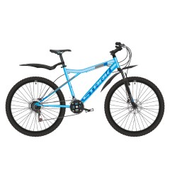 Велосипед Stark'19 Slash 26.1 D небесно-голубой-серый-чёрный 14,5", , 15 570 р., H000014082, STARK, Велосипеды