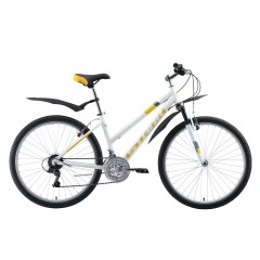 Велосипед Stark'19 Luna 26.1 V белый-жёлтый-серый 16", , 14 740 р., H000014092, STARK, Город/Туризм