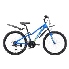 Велосипед Stark'19 Rocket 24.1 V голубой-зелёный, , 17 610 р., H000014096, STARK, Горные