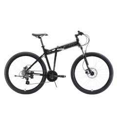 Велосипед Stark'19 Cobra 27.3 HD чёрный-белый 18", , 33 690 р., H000014099, STARK, Горные