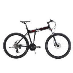 Велосипед Stark'19 Cobra 26.3 HD чёрный-красный-серый 18", , 33 510 р., H000014101, STARK, Велосипеды
