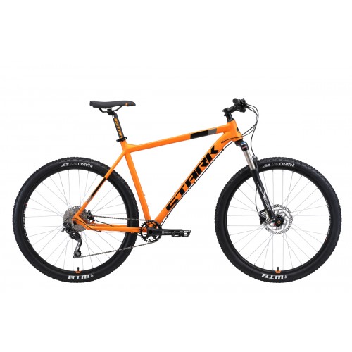 Велосипед Stark'19 Krafter 29.7 HD оранжевый-чёрный 18"