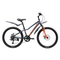 Велосипед Stark'19 Rocket 24.1 D серый-оранжевый, , 18 040 р., H000014390, STARK, Горные