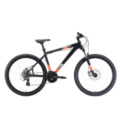 Велосипед Stark'20 Shooter-1 чёрный-белый-оранжевый 18", , 39 700 р., H000014804, STARK, Горные