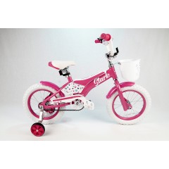 Велосипед Stark'20 Tanuki 14 Girl розовый-белый, , 9 220 р., H000015179, STARK, Горные