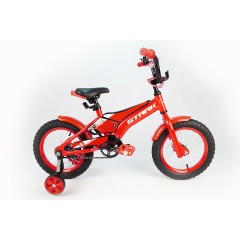 Велосипед Stark'20 Tanuki 14 Boy красный-белый, , 9 220 р., H000015180, STARK, Детские