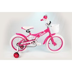 Велосипед Stark'20 Tanuki 16 Girl розовый-белый, , 9 680 р., H000015181, STARK, Горные