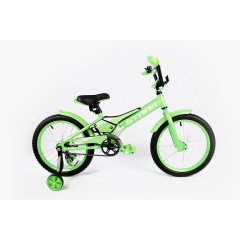 Велосипед Stark'20 Tanuki 18 Boy зелёный-белый, , 10 300 р., H000015189, STARK, Горные