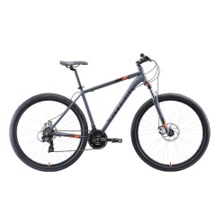 Велосипед Stark'20 Hunter 29.2 D серый-чёрный-оранжевый 18", , 25 690 р., H000016286, STARK, Горные