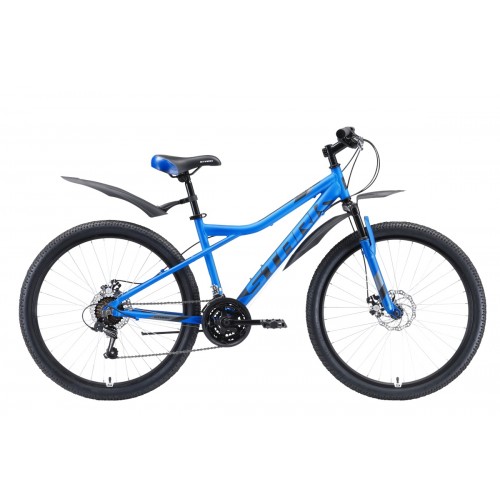 Велосипед Stark'20 Slash 26.1 D голубой-чёрный-серый 14,5"