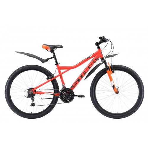 Велосипед Stark'20 Slash 26.1 V оранжевый-чёрный-белый 14,5"