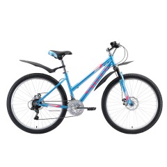 Велосипед Stark'20 Luna 26.1 D голубой-розовый-серебристый 14,5", , 17 620 р., H000016386, STARK, Велосипеды