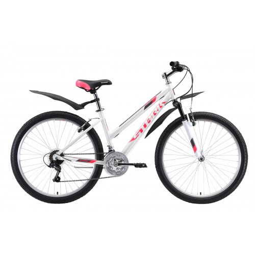 Велосипед Stark'20 Luna 26.1 V белый-розовый-серый 14,5"