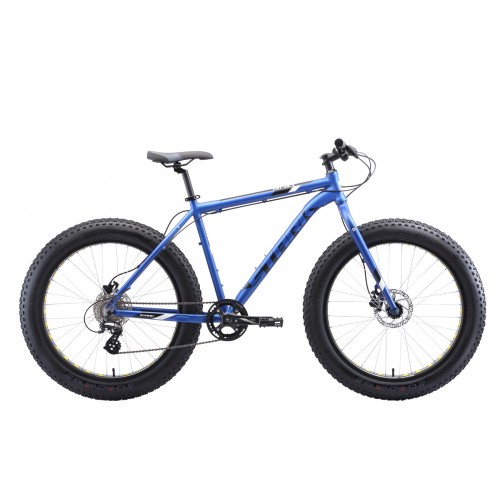 Велосипед Stark'20 Fat 26.2 HD голубой-черный-белый 20"