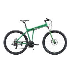 Велосипед Stark'20 Cobra 27.2 D зелёный-чёрный 18", , 31 340 р., H000016460, STARK, Велосипеды