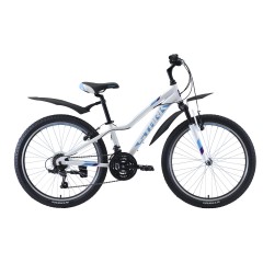 Велосипед Stark'20 Bliss 24.1 V белый-бирюзовый-фиолетовый, , 17 610 р., H000016487, STARK, Горные