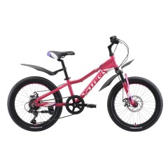 Велосипед Stark'20 Bliss 20.1 D розовый-фиолетовый-белый, , 18 540 р., H000016489, STARK, Велосипеды