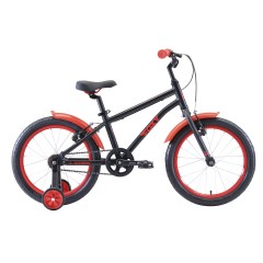 Велосипед Stark'20 Foxy 18 Boy чёрный-красный, , 15 490 р., H000016490, STARK, Горные