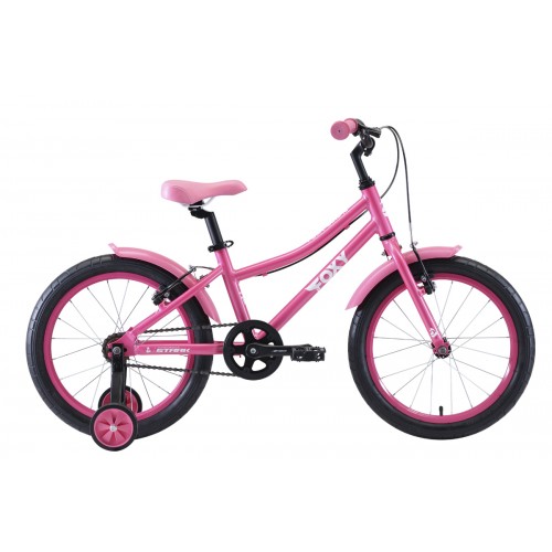 Велосипед Stark'20 Foxy 18 Girl розовый-белый