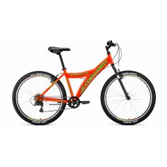 Велосипед FORWARD DAKOTA 26" 1,0 (2019) оранжевый, светло-зеленый
